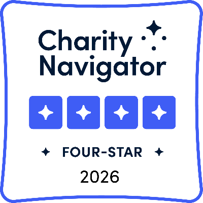 Charity Navigator Four-Star Rating 2026